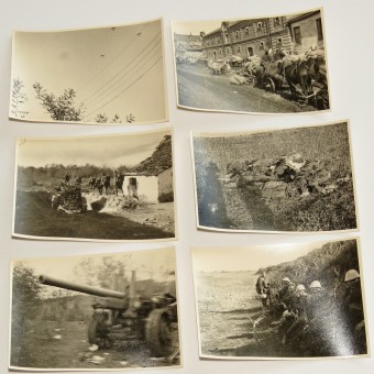 Valokuvia itäisestä rintamasta. Valokuvia taisteluvaurioituneesta KV1-S: stä. Espenlaub militaria
